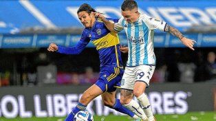 Racing y Boca se enfrentarán en el Cilindro de Avellaneda.