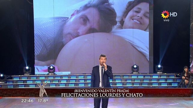 A dos horas de dar a luz