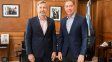Rogelio Frigerio felicitó a Diego Santilli