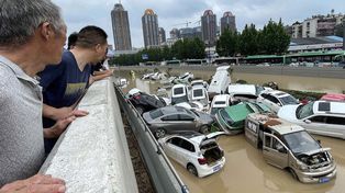 Impactantes imágenes de las inundaciones en China