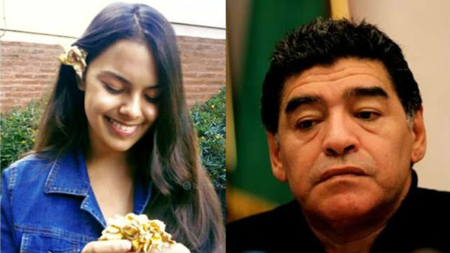 El sentido recuerdo de Maradona para Anahí, la adolescente asesinada