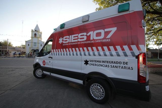 El paciente viajó más de 400 kilómetros en un ambulancia del Sies.&nbsp;