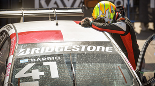 Jorge Barrio aprovechó y festejó en Villicum