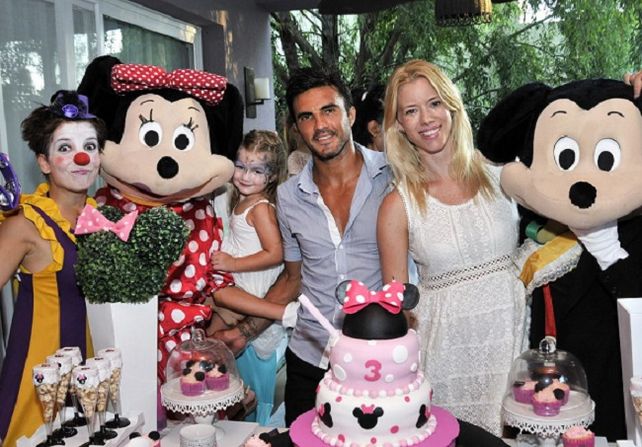 El cumpleaños de Allegra, la hija de Nicole Neumann y Cubero