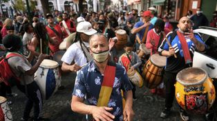 Afrodescendientes hicieron una llamada de candombe y afirmaron: Argentina continúa siendo racista