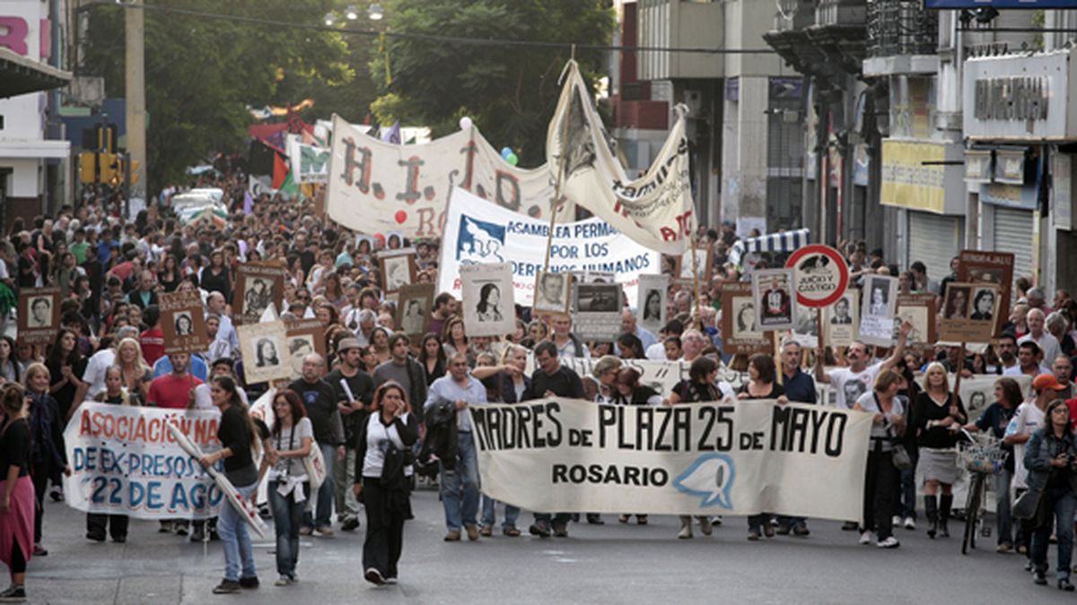 Rosario Repudió El Golpe De 1976 Y Clamó Por La Memoria Y La Justicia