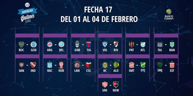 El programa completo de la Superliga 2018/19