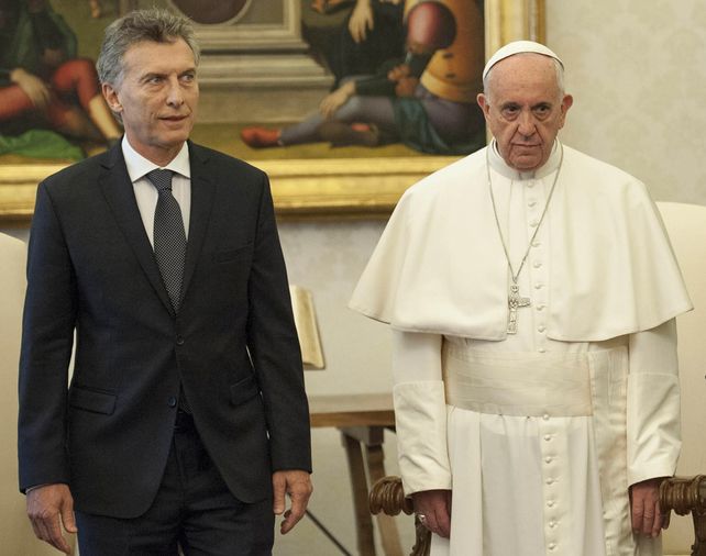 Miradas que hablan. Macri y el Papa durante el último encuentro de hace unos meses en El Vaticano.&nbsp;