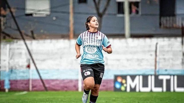 Lucía Almada debutó en Primera con 16 años.