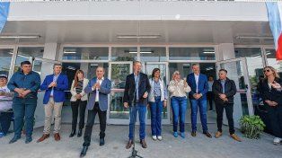 Santa Elena: Bordet inauguró el centro modular sanitario