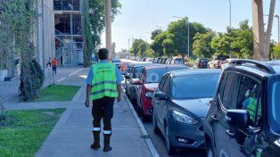 Operativos con agentes de tránsito del municipio en la zona del Puerto local.&nbsp;