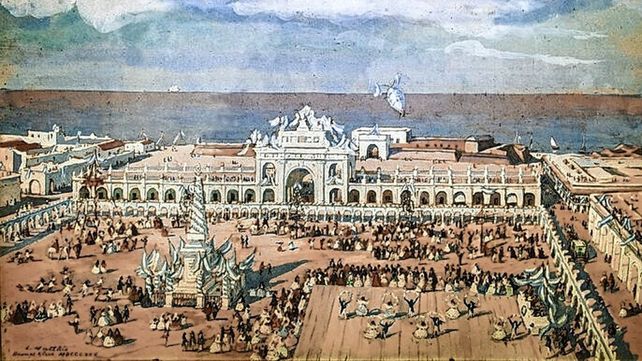 El festejo del 25 de Mayo en Buenos Aires