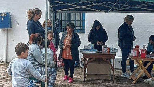 Se realizó una jornada de vacunación contra Sarampión