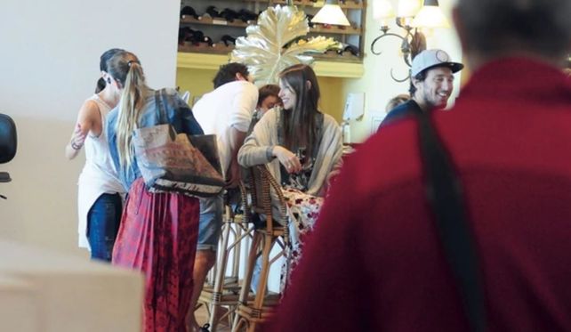 Las imágenes del encuentro entre Pampita y la China Suárez