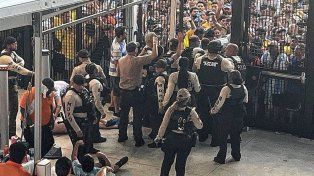 La Conmebol emitió un comunicado por los incidentes en la previa de la final