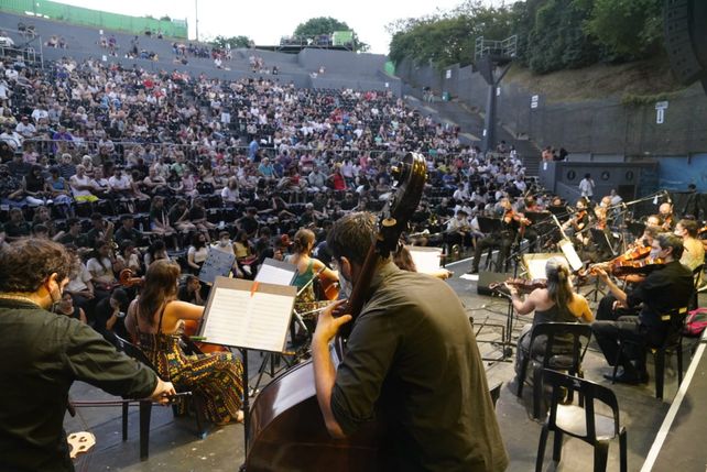 Las orquestas se reencontraron en el escenario del Anfiteatro en una jornada plagada de emoción.&nbsp;