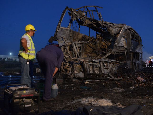 Impresionante registro fotográfico del accidente que se cobró 17 vidas