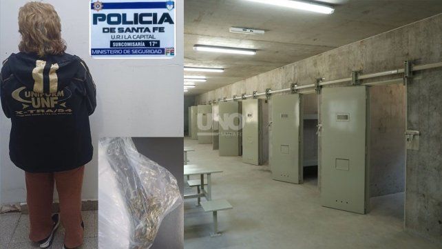 La mujer fue detenida cuando intentaba ingresar droga en la cárcel de Las Flores
