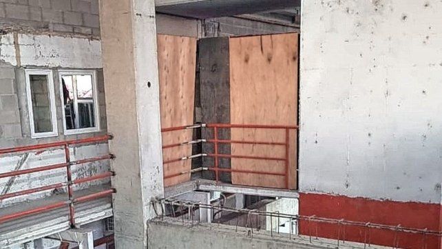 La llamativa trinchera que se armó en el palco de Unión La llamativa trinchera que se armó en el palco de Unión