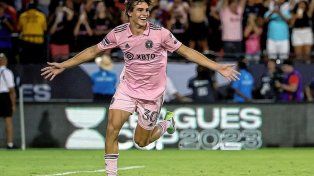 Benjamín Cremaschi, compañero de Messi, fue intervenido de una hernia deportiva informó Inter Miami.