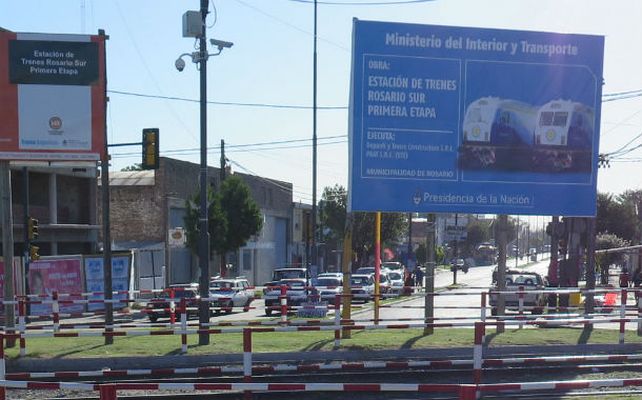 Avances. La estación rosarina continúa su plan de obras a buen ritmo. (Foto: A. Celoria)
