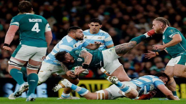Los Pumas cayeron ante Irlanda