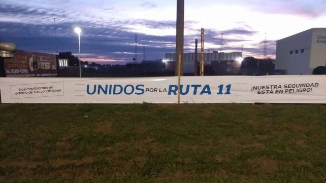 Este sábado productores y vecinos harán un abrazo simbólico a la Ruta Nacional 11 por su pésimo estado