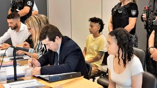 Pasaje del jucio que se les lleva adelante en La Pampa a Magdalena Espósito Valenti y Abigail Páez.&nbsp;