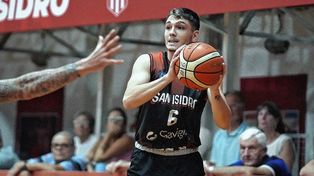 El santafesino Jerónimo Suñe, surgido en Banco Provincial, llegó con San Isidro al F4 de la Liga Argentina.