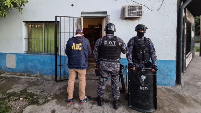 Rubén Darío Colita Coria fue detenido en una vivienda de Roldán en marzo de 2022.