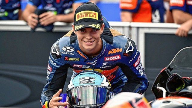 Valentín Perrone finalizó 2° en el GP de Hungría.