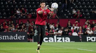 Fue una locura todo, fue soñado ganar mi primer partido con la camiseta de Newells, expresó el arquero oriundo de Las Rosas Josué Reinatti.