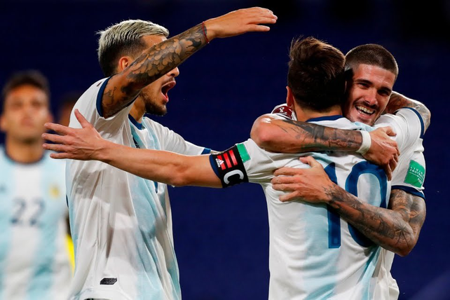 A Argentina le alcanzó el gol de Messi para vencer a Ecuador