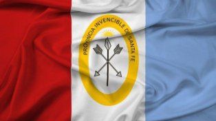 La bandera de la Invencible Provincia de Santa Fe