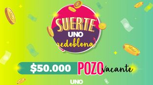 Suerte UNO Redoblona, el juego de Diario UNO de Entre Ríos, quedó vacante y la próxima semana el pozo repartirá 50.000 pesos en premios.