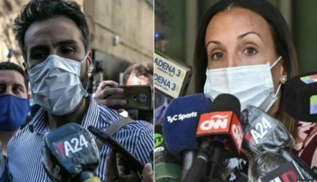 El médico Leopoldo Luque y la psiquiátra Agustina Cosachov