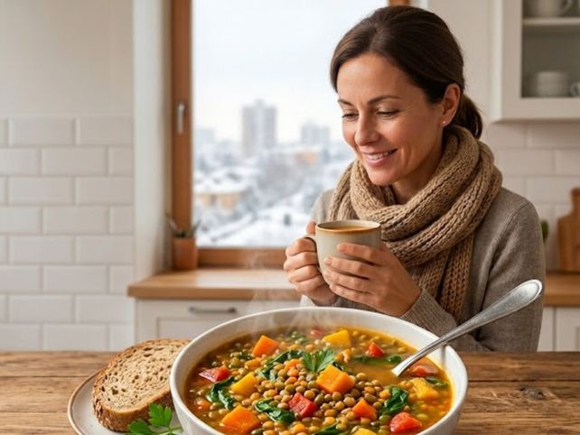 Nutrición: ¿hay que cambiar la forma de comer en invierno?