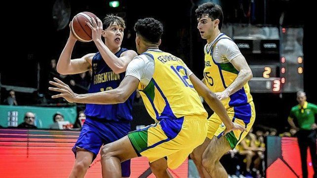 Poco de Joaquín Folmer en la caída de Argentina ante Brasil.