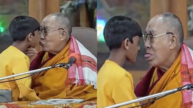 Estallaron las redes en repudio al Dalai Lama