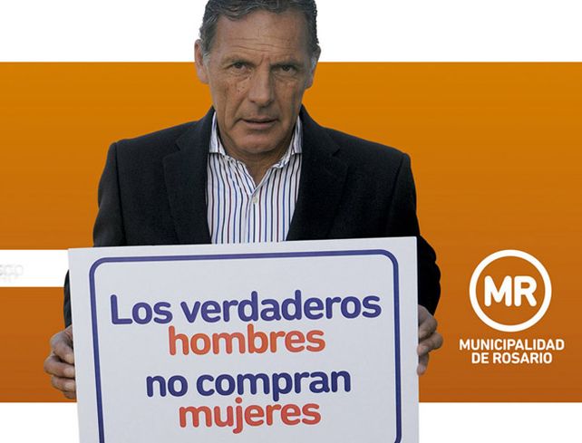 Una campaña contra la trata de personas desafía a los rosarinos a ser verdaderos hombres