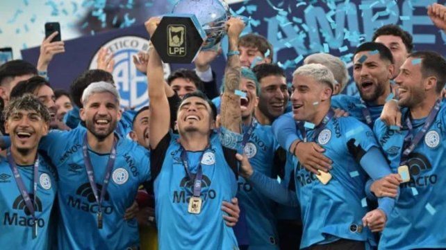 Belgrano, campeón del fútbol argentino tras una histórica final frente a Belgrano