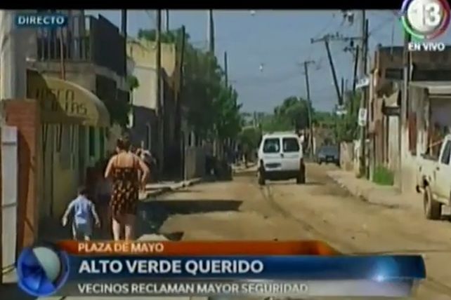 Los vecinos de Alto Verde vuelven a pedir seguridad