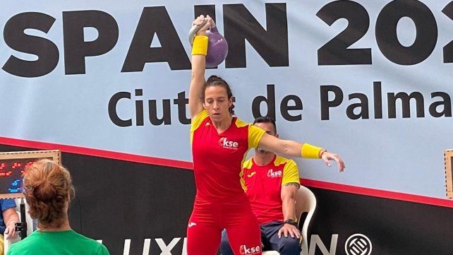 Propósito. Daniela Garbarino hizo realidad su sueño de competir a nivel mundial