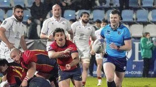 Estanislao Bay ingresó en el segundo tiempo en la derrota ante Georgia en Cantabria.