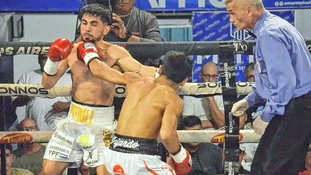 Miel Fajardo noqueó en la primera vuelta al santafesino Pitbull Reyes en Gálvez.