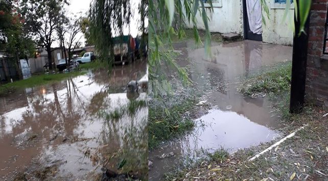 Así están las calles en Altos de Noguera.&nbsp;