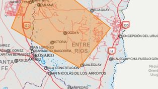 Alerta a corto plazo por fuertes lluvias