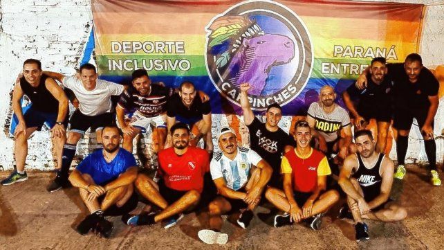 Uno de los primeros equipos de fútbol de Carpinches.