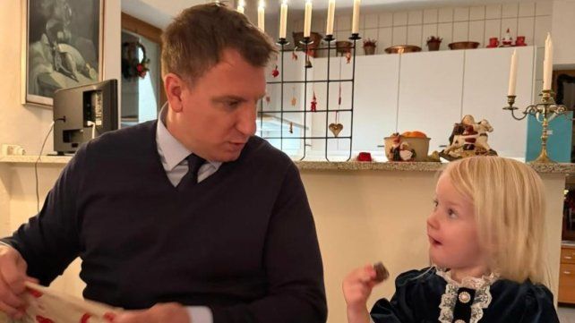 Maxi López pasó la Navidad&nbsp;