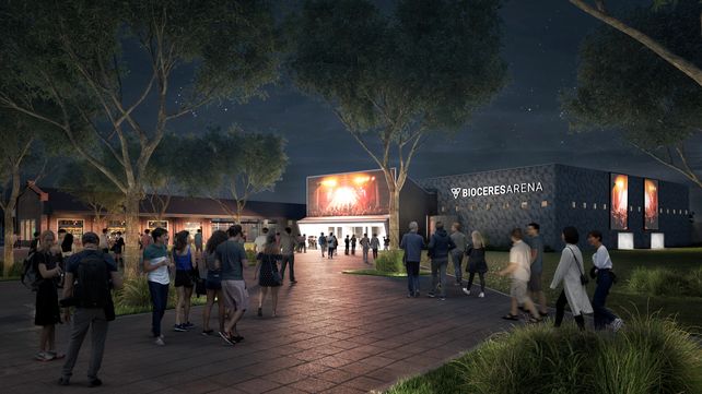El Bioceres Arena tendrá shows en vivo y será sede de distintos eventos, además de funcionar como centro de convenciones.